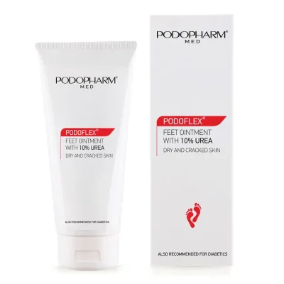 PODOFLEX® МАЗЬ ДЛЯ СТОП З 10% СЕЧОВИНИ